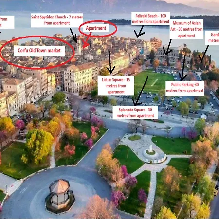 Adagio 1- Studio, Old Town * Corfu (city)